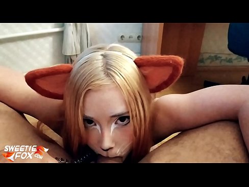 ❤️ Kitsune swallow dick agus cum ina bhéal Sluts linn ❌️